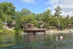 Lake George Lakeside lodging building