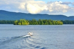 Boat on Lake George, NY