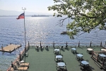 Deck overlooking Lake George