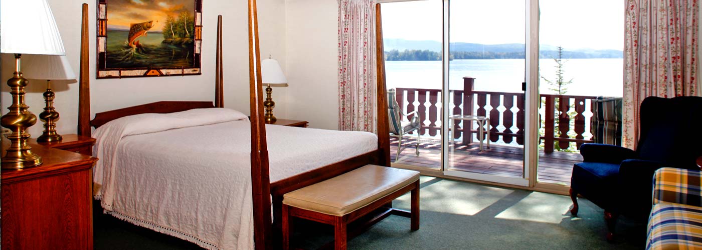 Lake George Resort Room