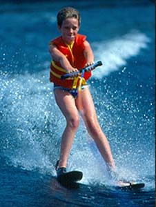 Water Skiing on Lake George